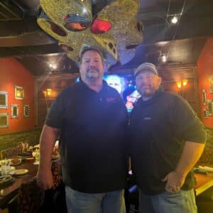 Jim Parker President of NFRA and Joe Sorrells, Secretary 